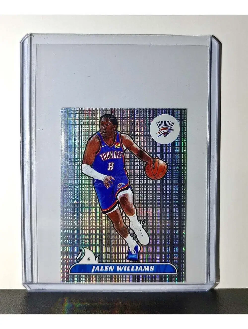 Jalen Williams 2024-25 Panini NBA #422 Foil Sticker Card Oklahoma City Thunder